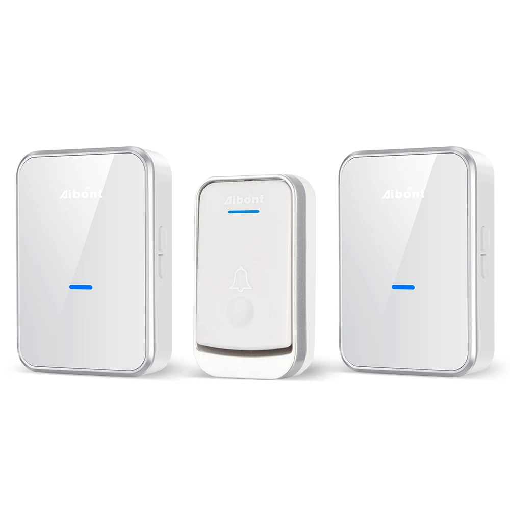 Smart Digital Wireless Doorbell Waterproof 300m Range Battery Smart Door Bell Ring Chime Eu Uk Us Plug 100v-240v