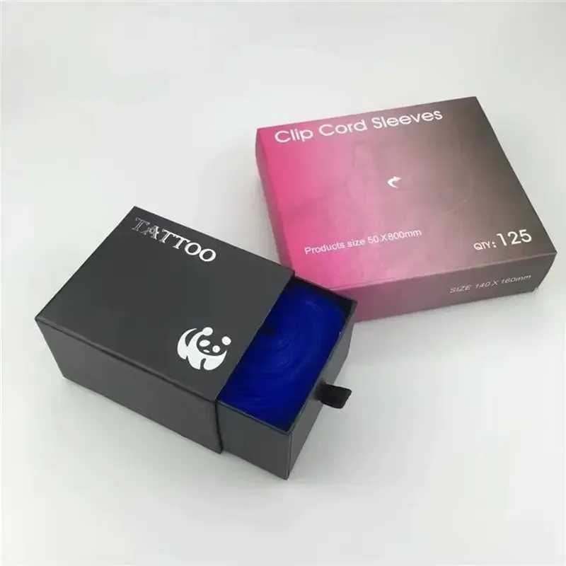 Disposable Plastic Tattoo Machine Clip Cord Sleeves Permanent Makeup Tattoo Machine Clip Cord Bag