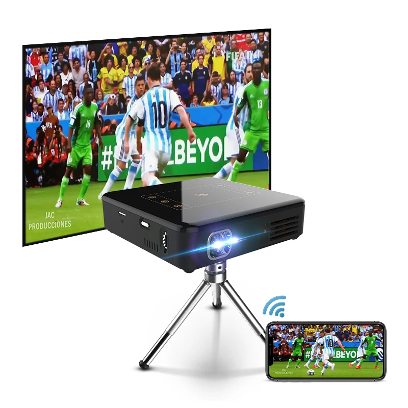 Hotack smart proyector portable dlp led projector full hd home theater hotel meeting room projectors