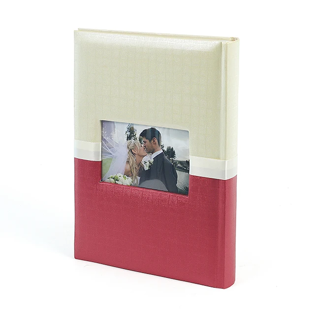 Specialty paper cover ribbon embellishment personalized scrapbook photo album 4x6