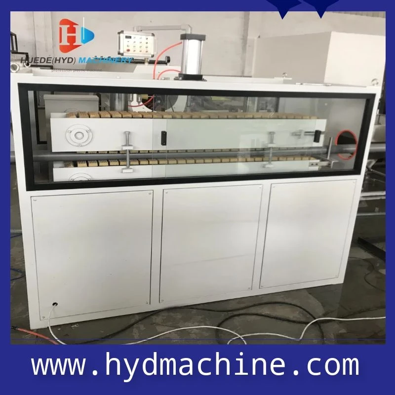 Hot Selling Double Screw Two Cavity Plastic PVC Pipe Extrud Production Line Making Machine