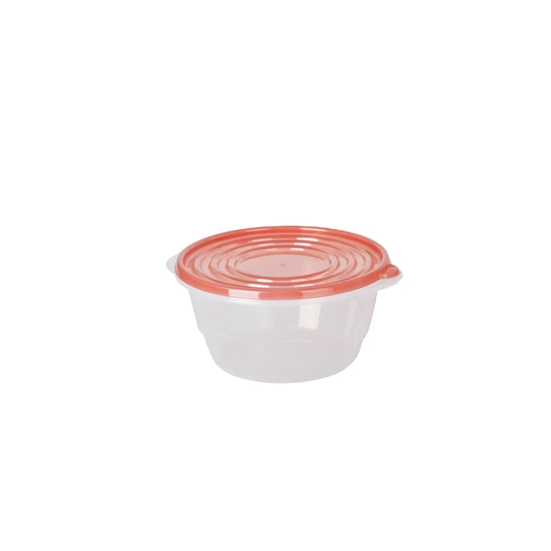 Cheap plastic outdoor living picnic disposable food storage container microwave dishwash freezer safe