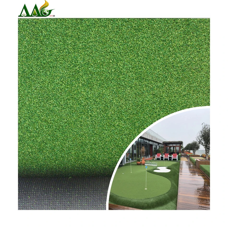 
Indoor Green Mat Driving Range Putting Mini Golf Course 