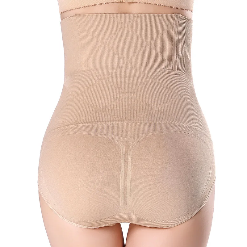 plus size women seamless girdle high waist women waist slim panty steel bones tummy control shaper slimming shapewear