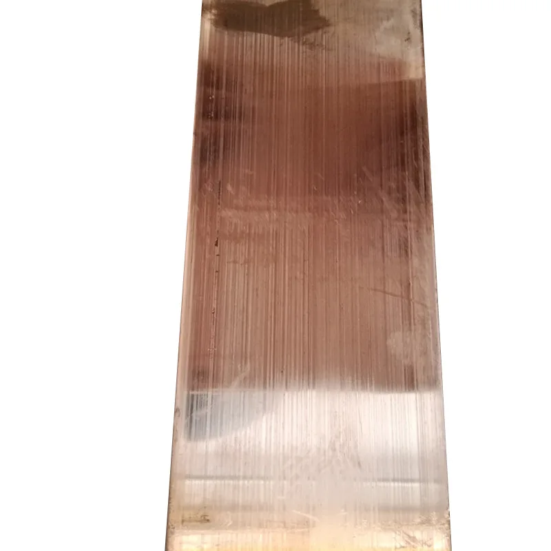 Медные прутки C12200 C18980 C15715 закрывающие кромки медный плоский стержень 8 мм 99.99% чистый круглый квадратный шинный