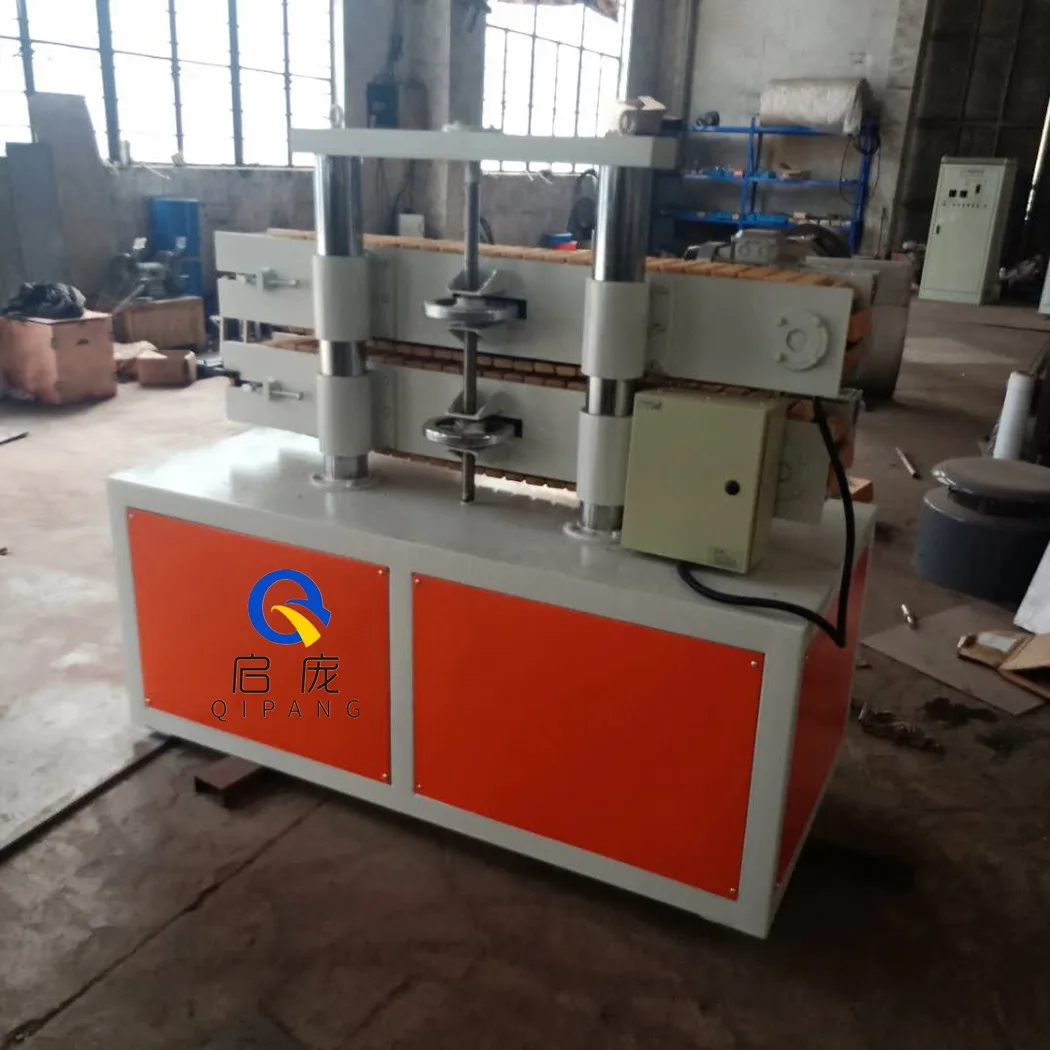 Qipang 16-20mm Rubber block tractor hauloff machine, min  Plastic pipe hdpe plastic haul off machine pipe/cable feeding machine