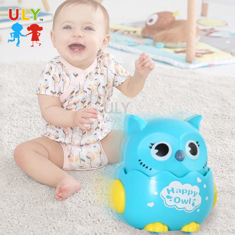 
2020 Wholesale Amazon Mini Funny Owl Vehicle Toy Car Wind-up Toys Press And Go Owl For Kids Children Party Supplies Favors 