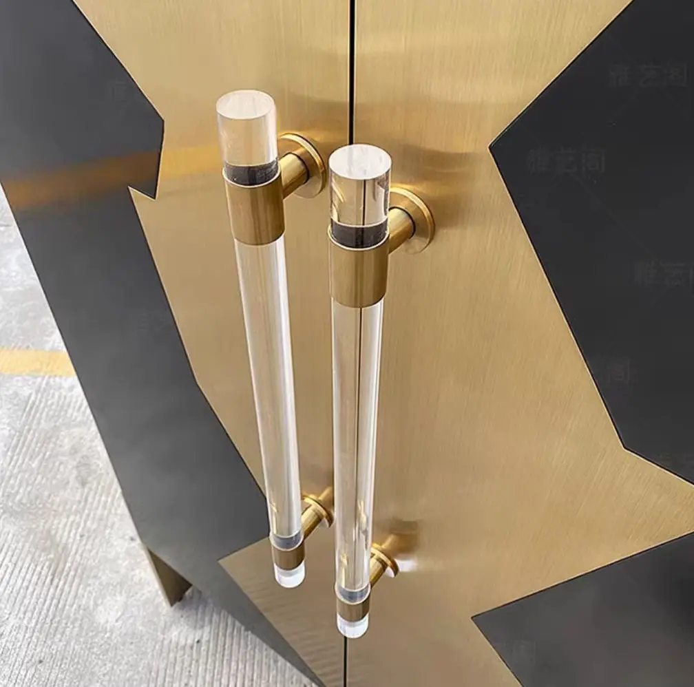 Modern luxury wine cabinet designer living room wall display cabinet lobby high-end partition storage side cabinet