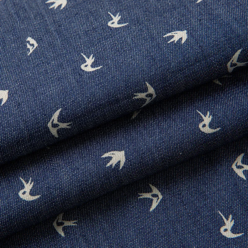 In stock high quantity hot selling jeans fabric stock poly and cotton resistant denim spandex and without spandex denim fabric