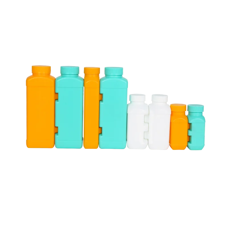 three-layer co-extrusion agricultural HDPE plastic pesticide empty bottle with cap seal liner
