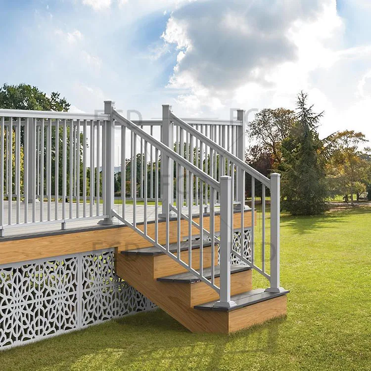 Customizable aluminium balcony stair railing Indoor and outdoor aluminium balcony railing