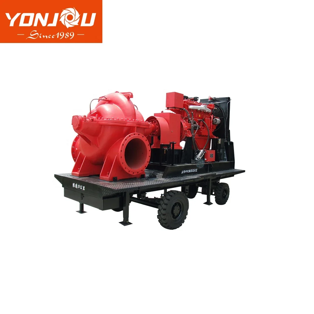 Diesel Engine NFPA 20 Fire Pump, Fire Fighting Water Pump
