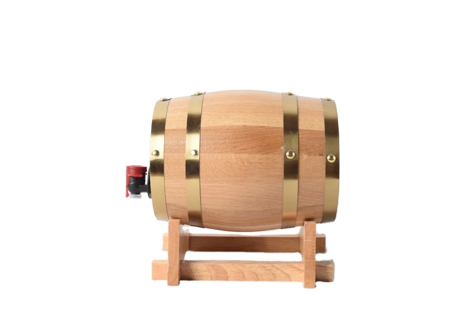3L Mini oak barrel wine beer and whiskey storage decor