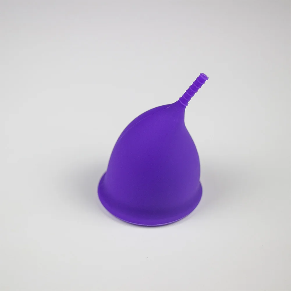 Stick feminy valved bag to store the womanly discharge pouch menstrual cup