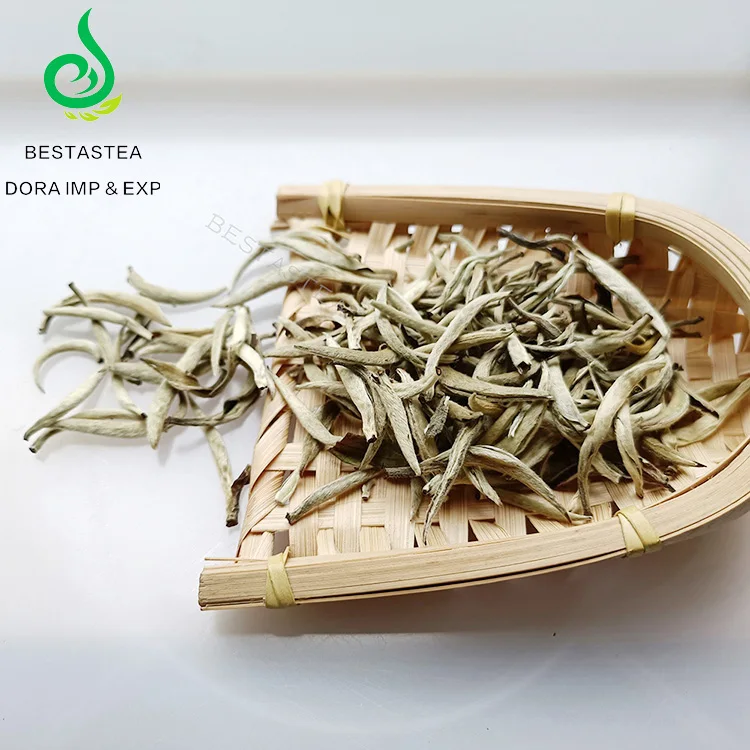 Заводская оптовая продажа Yunnan Очищение здоровья Серебряная игла рассыпной чай Bai Hao Yin Zhen органический белый