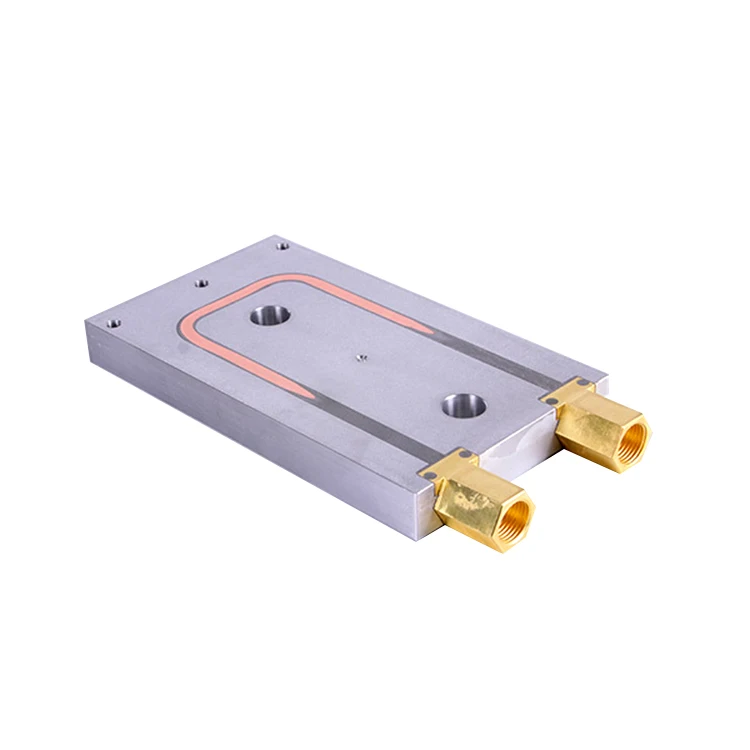 Quality Non Leakage Aluminum EV Battery Cooling Plate Friction Stir Welding Liquid Cold Aluminum Plate Smooth Surface Aluminum