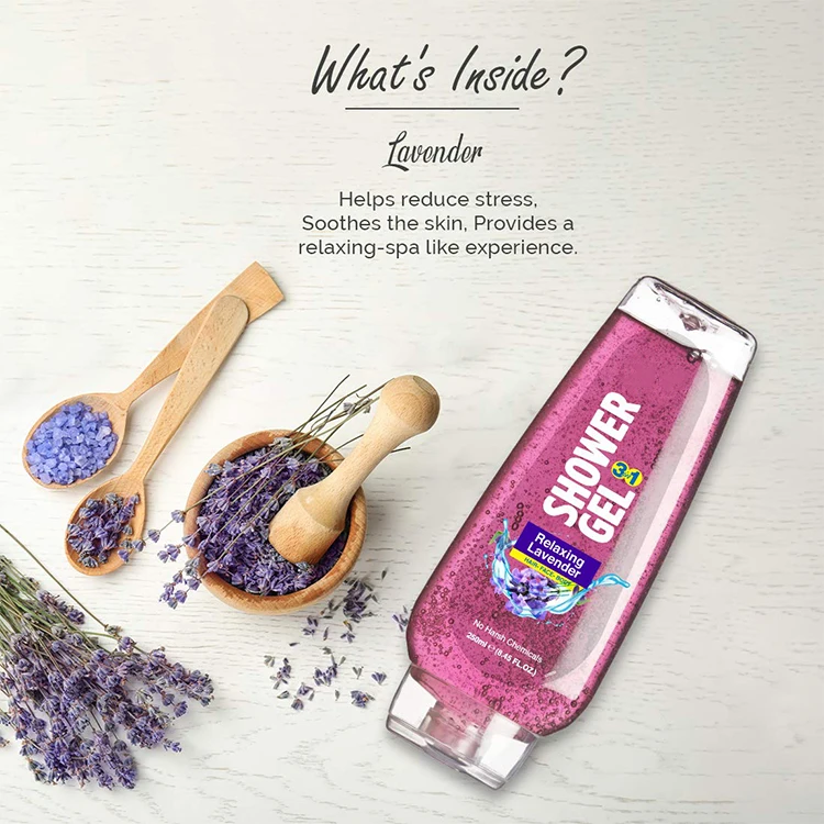 Eco Friendly Fresh Flower Petal Fragrance Soft Purple Bottle Moisturizer Female Women Body Wash Shower Gel Body Lotion For Hotel