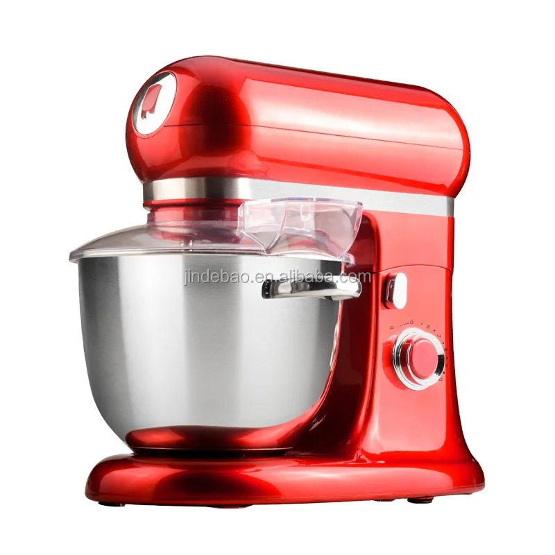 1200W Electric 5.0L SS Bowl Planetary Beating Action Stand Mixer and Meat Grinder