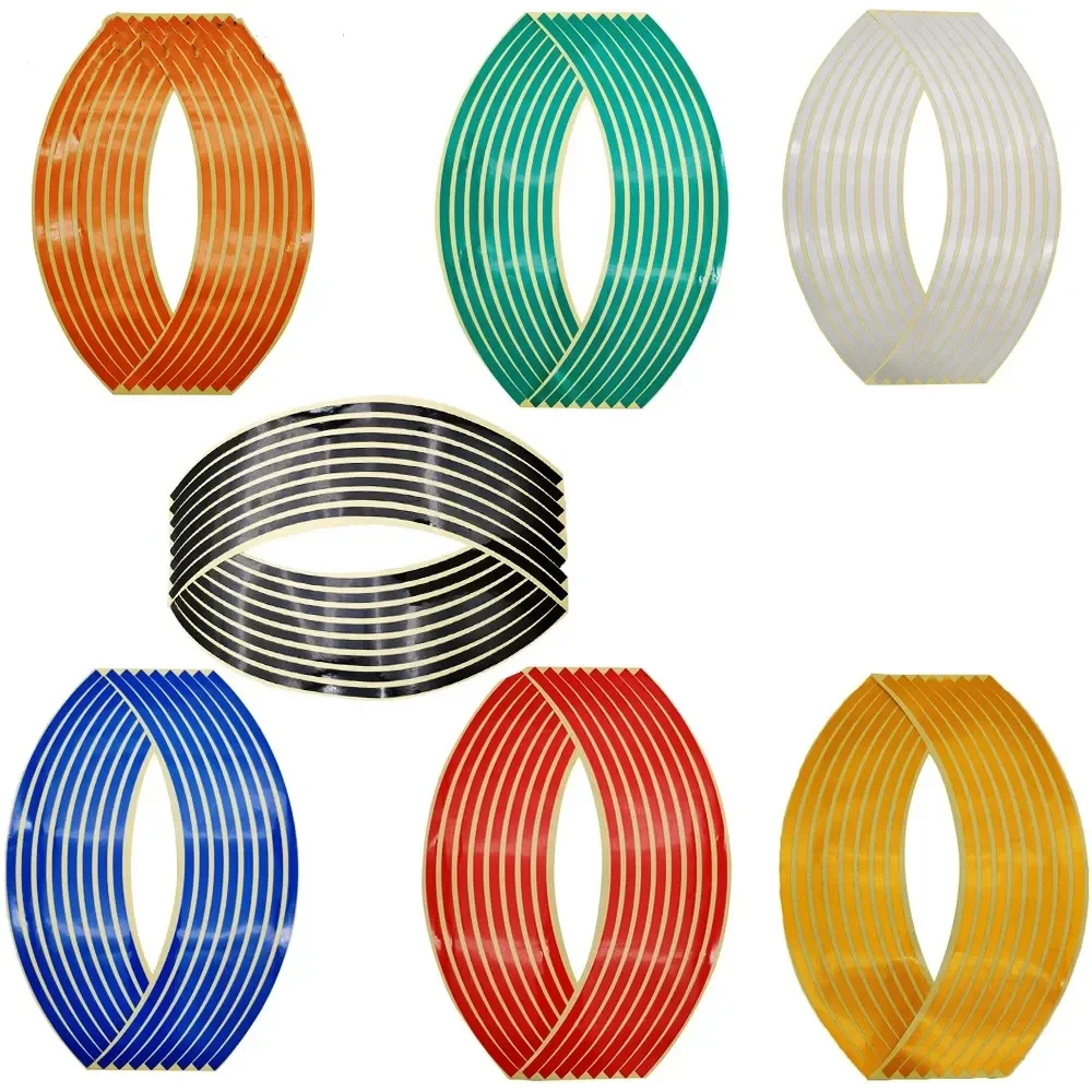 Motorcycle Reflective Wheel Rim Sticker For Motorbike modification sticker Motorcycle Wheel Sticker fit 10'/12'/18'wheel rim