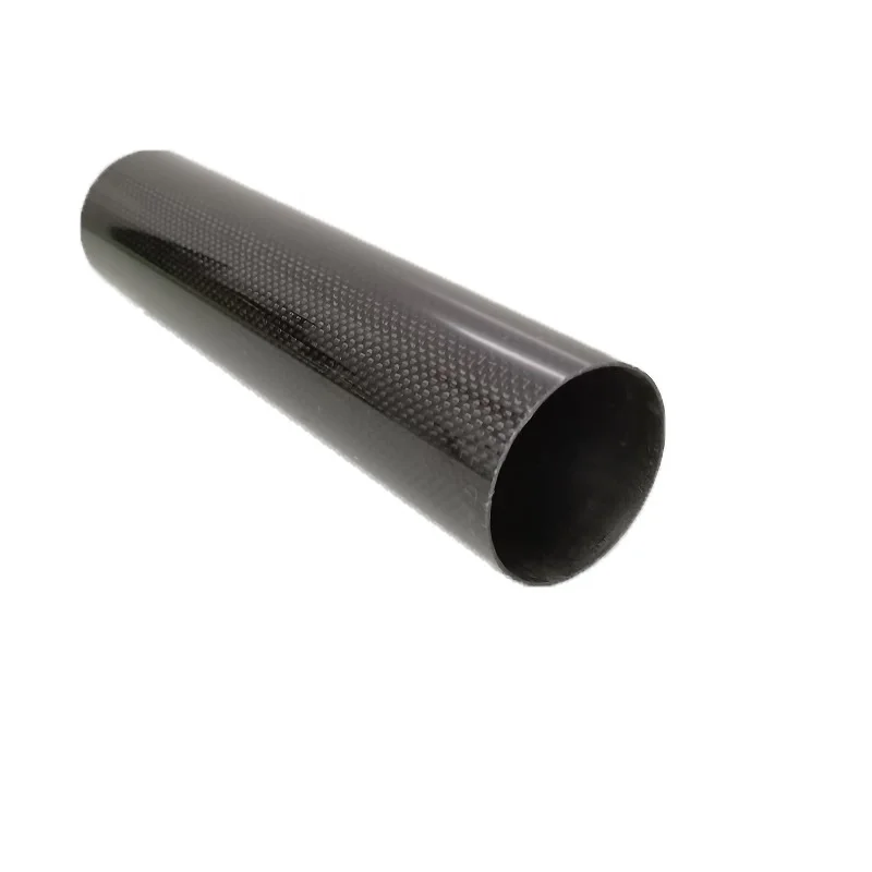 Custom 3K Twill Plain Weave Carbon Fiber Tubes 10mm 20mm For Rc Plane