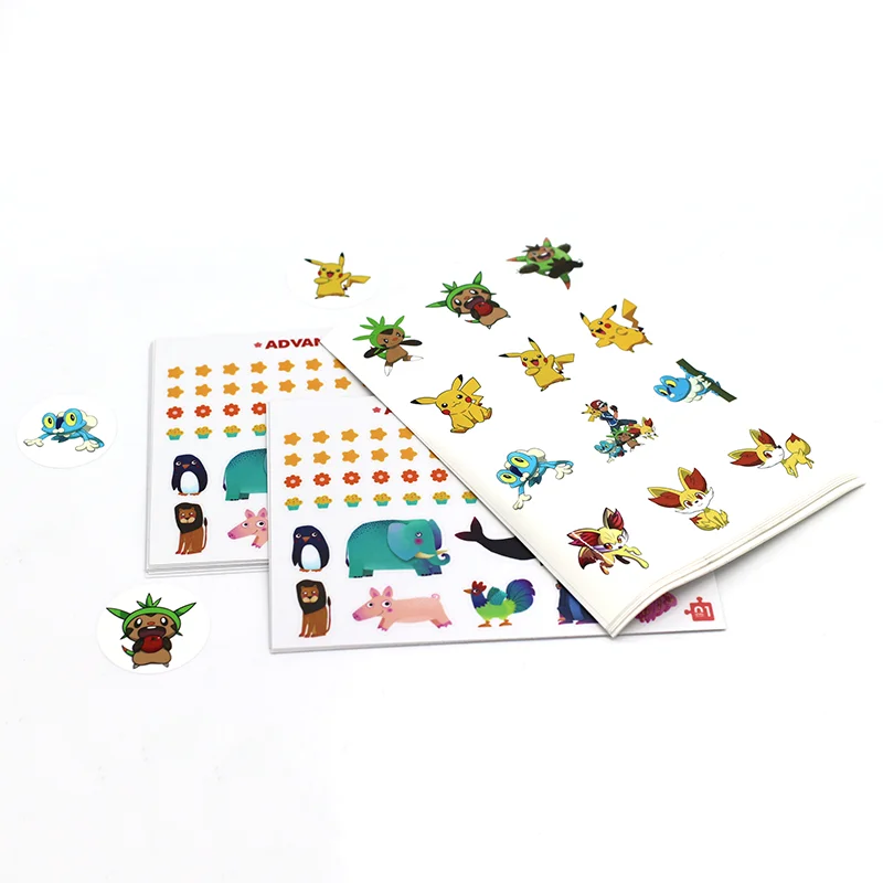 Изготовленный На Заказ домашний Декор Детский высеченный лист клейкая виниловая мультяшная наклейка покемон