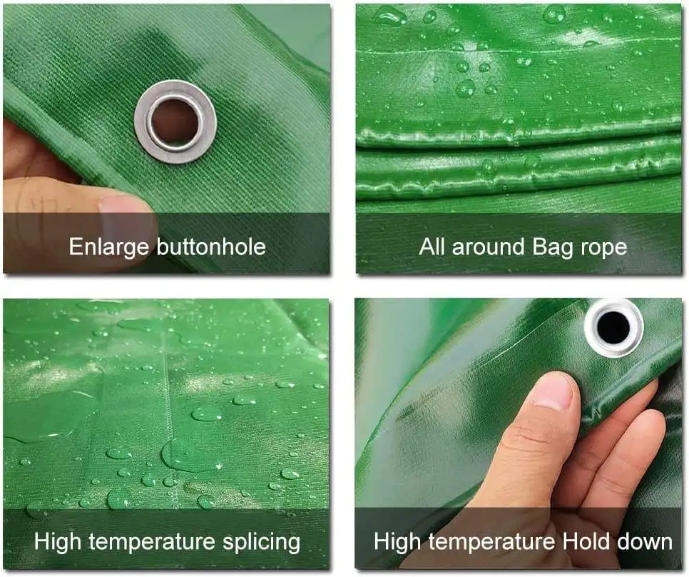 Waterproof Heavy Duty PVC Tarpaulin for Dump Trucks Customization Vinyl Tarps