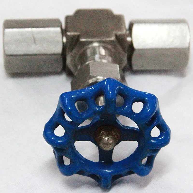 OGV Stainless steel 304 316  G1/2 thread pressure gauge needle valve