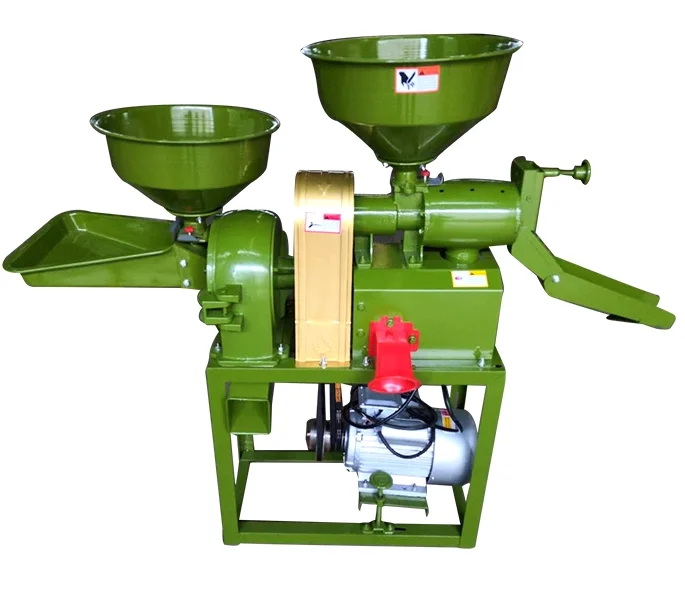 Лучшая цена, домашнее комбинированное миниатюрное устройство для измельчения риса, 220 В, рисовая мельница