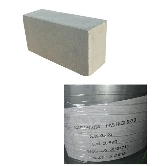 
silver aluminium paste use for aac 