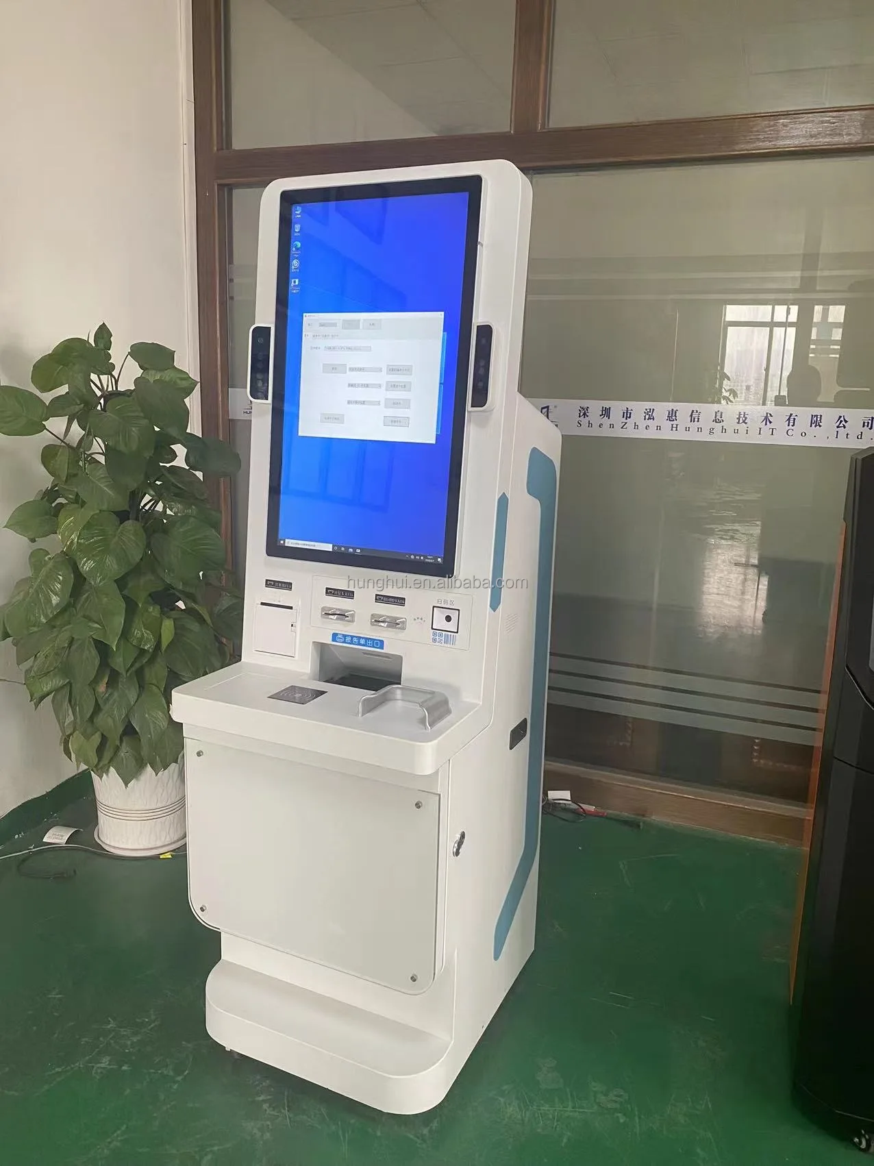 Print and copy machine 32 Self Service Utility airwaybill/Hospital a4/A6 printing document scanner boarding pass printing Kiosk