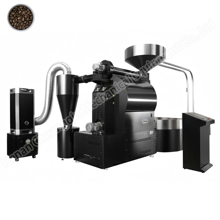 Manual machine roasted coffee gas coffee roaster 15kg automatic 15 kg coffee roaster