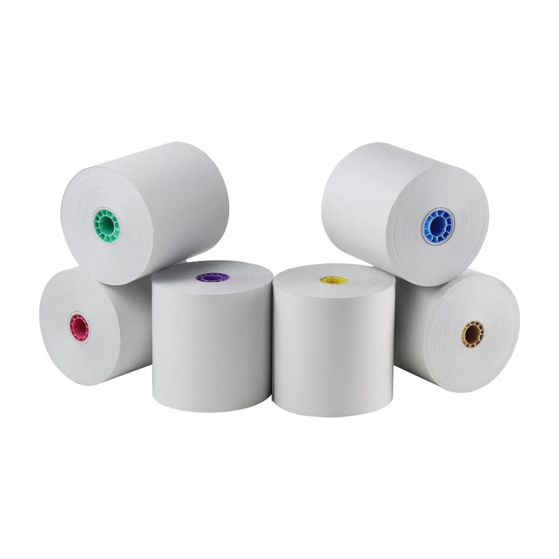 Custom Printed Thermal Printer Paper Rolls 80x80mm Cash Register Thermal Paper Roll