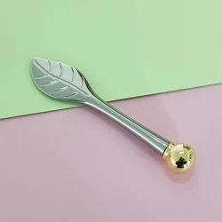 Fashion Spade Cosmetic Zinc Alloy Eye Spatula Face Cream Spoon Stick Product