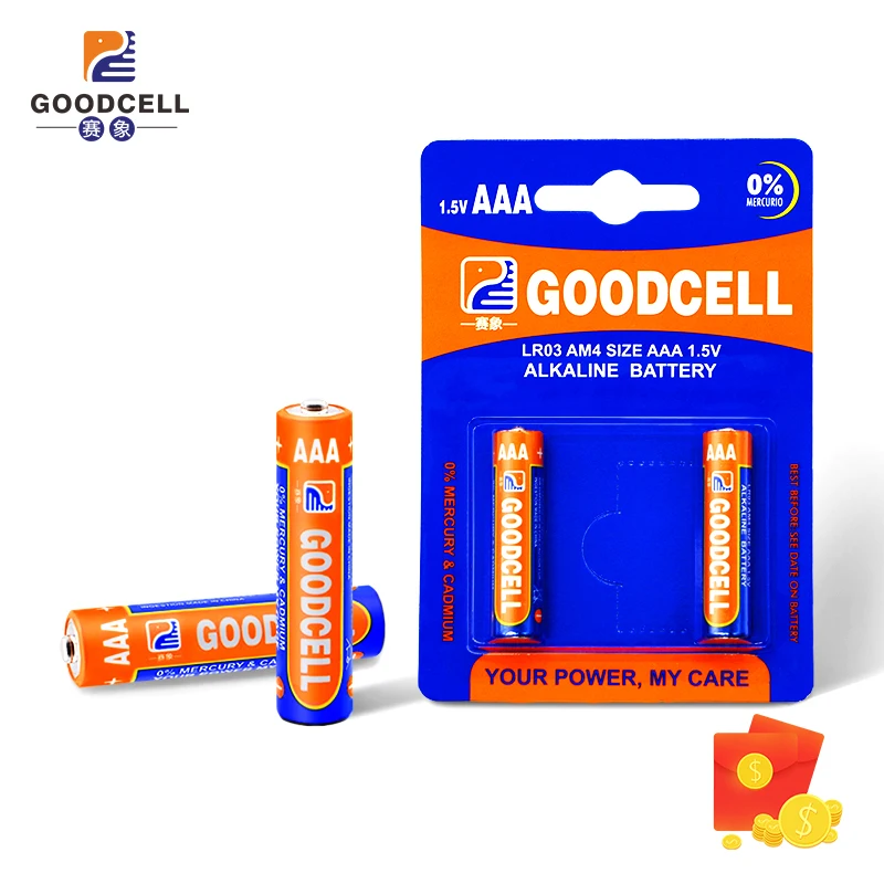 Супер щелочная батарея 1,5 в AAA LR03 для игрушечного автомобиля/пульта дистанционного управления/будильника
