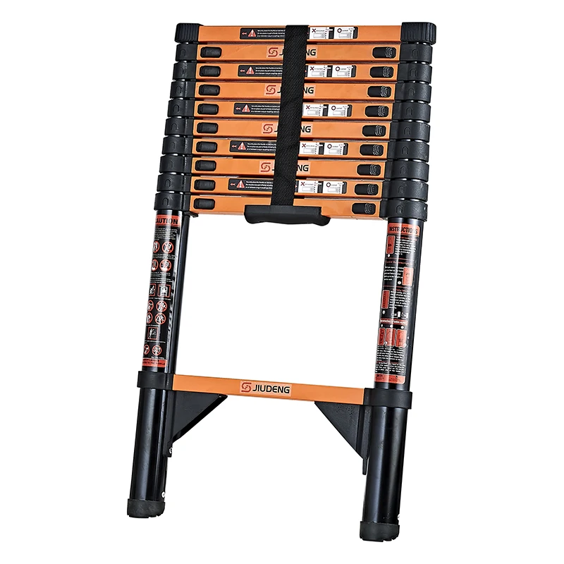long lasting corrosion resistant carbon steel ladder Promotion carbon steel adjustable multi-purpose telescopic ladder