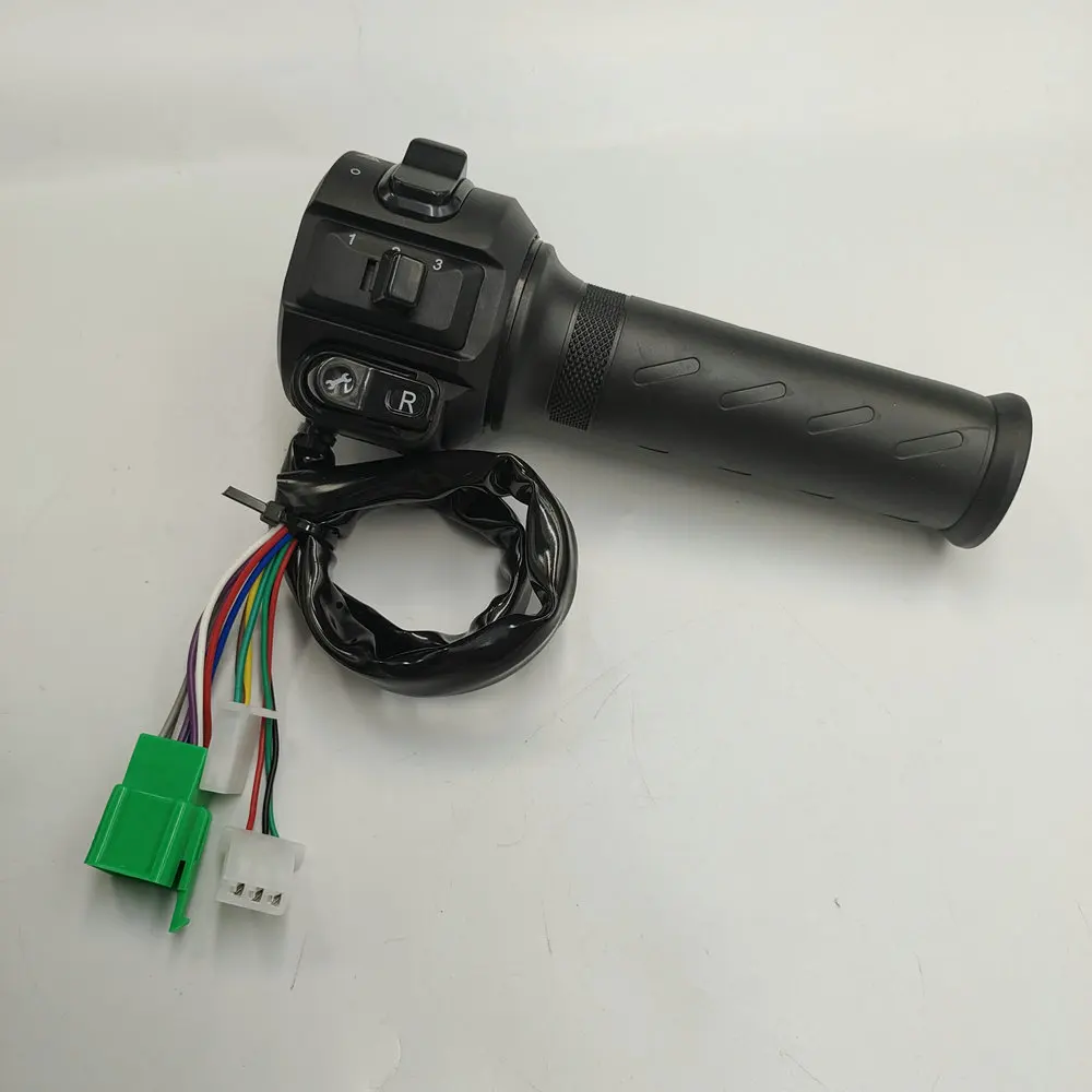 Electric Bicycle THROTTLE+Combination Switch light+turning+horn+reverse+3 gears BUTTON Assembly TRICYCLE scooter CONVERSION PART