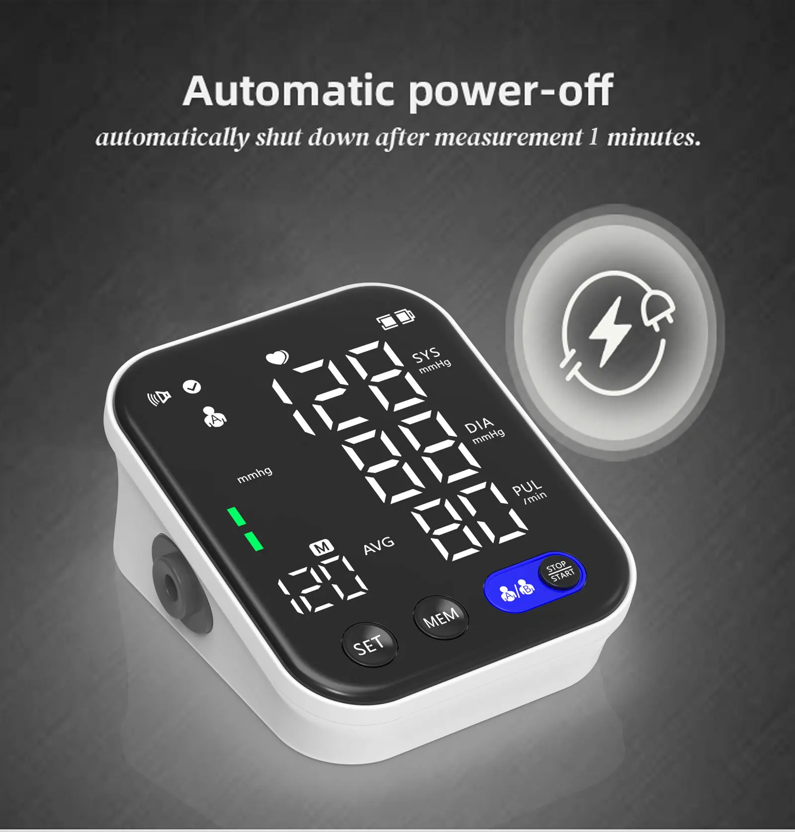 CE Approved Health Care Products OEM Digital Bp Monitor BP Machine Medical Arm Digital Blood Pressure Monitor