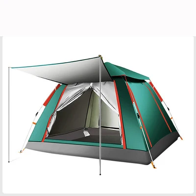 
Glamping automatic outdoor tent easy to open waterproof 6 person party tent skylight fishing tent 