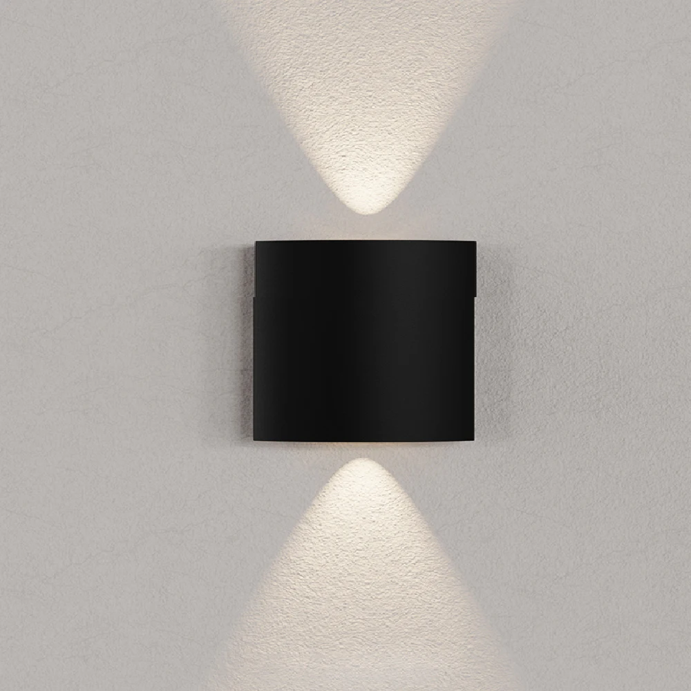 IP65 cross star light beam LED wall lamp  Up and Down Wall Lamp Outdoor 2W Up Down Exterior LED Wall Light