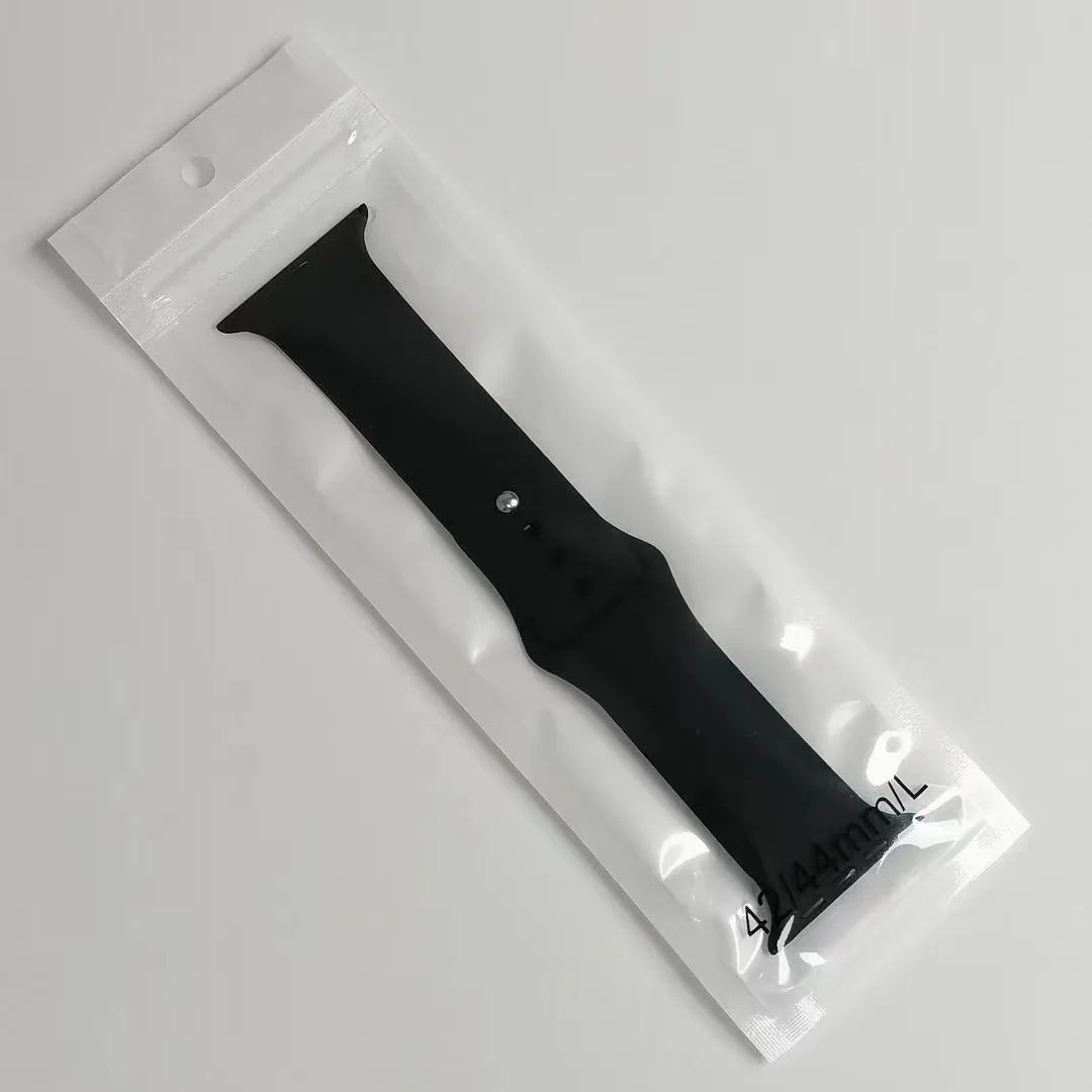 Wholesale Price for iwatch Series 3 4 5 6 7 8 Smart Watch Band Custom Silicone Watch Belt watch silicon belt