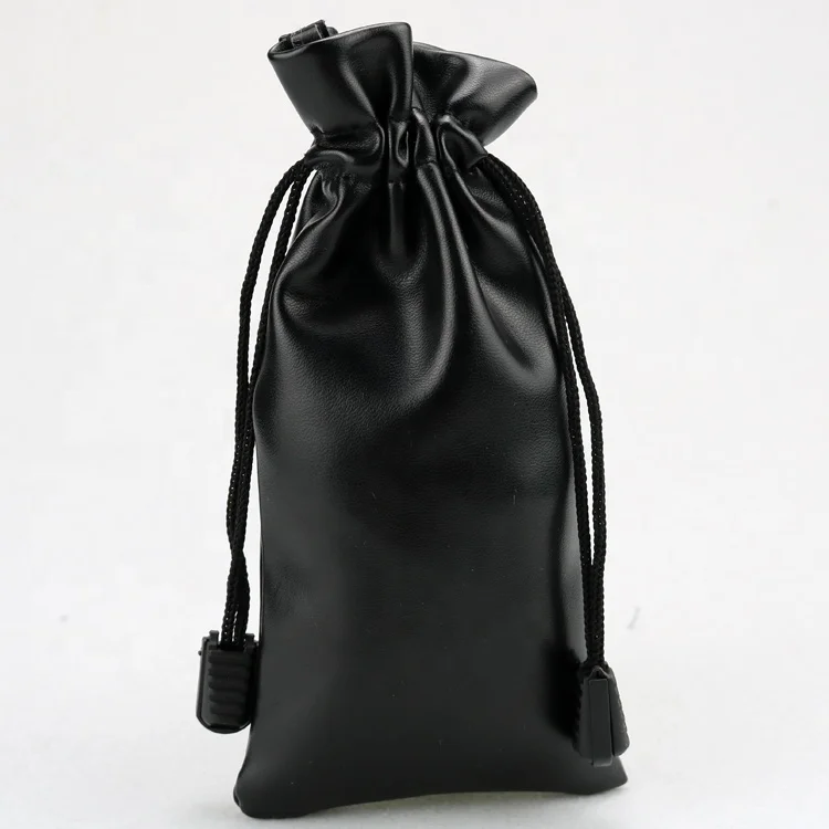 Small custom leather pouch Leather Jewelry packaging  Pouch drawstring jewelry bags