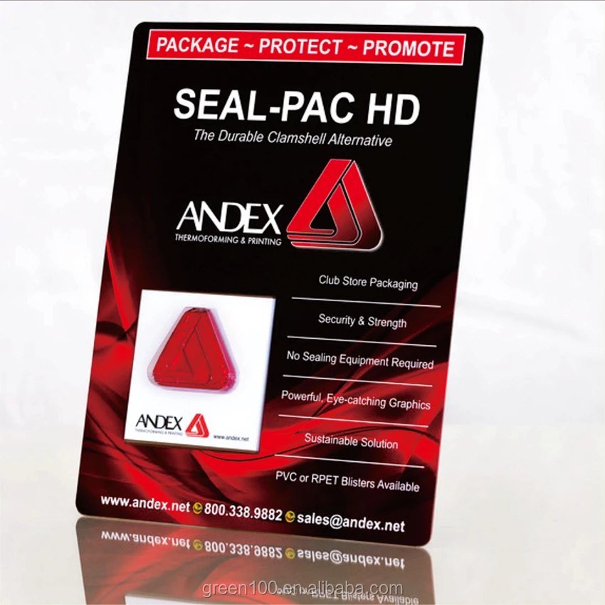 China manufacturers professional vacuum formed plastic blister packaging for fishing lures