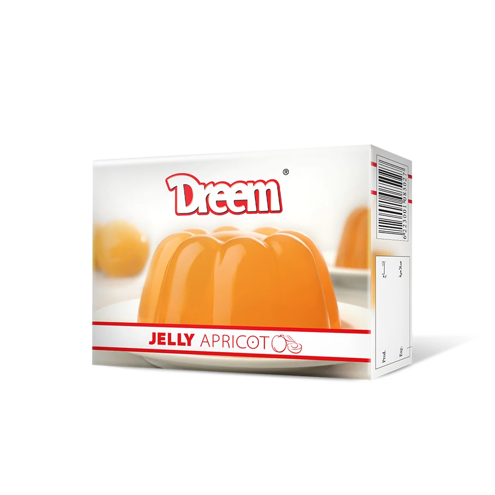 Manufacturer Raspberry Cherry Apricot Fruit Jelly Powder Dessert Pudding Yogurt Jelly Powder Halal Food Jelly Powder On Selling