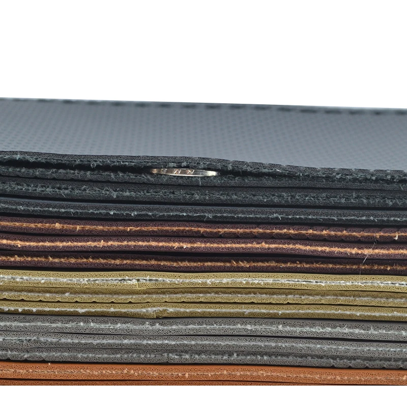 luxury premium hand sewn real genuine cow leather car steering wheel cover with sewing needle thread