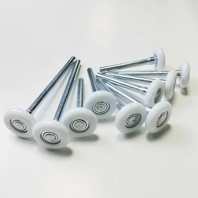 China Wholesale High Quality Garage Door Nylon Roller with Stem and Bearing for Sectional Panel Lift Door