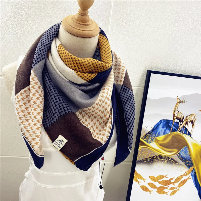 Оптовая продажа хлопковые шали для женщин Hijabs Flora премиум класса модные роскошные 2021 широкие вискозные с принтом