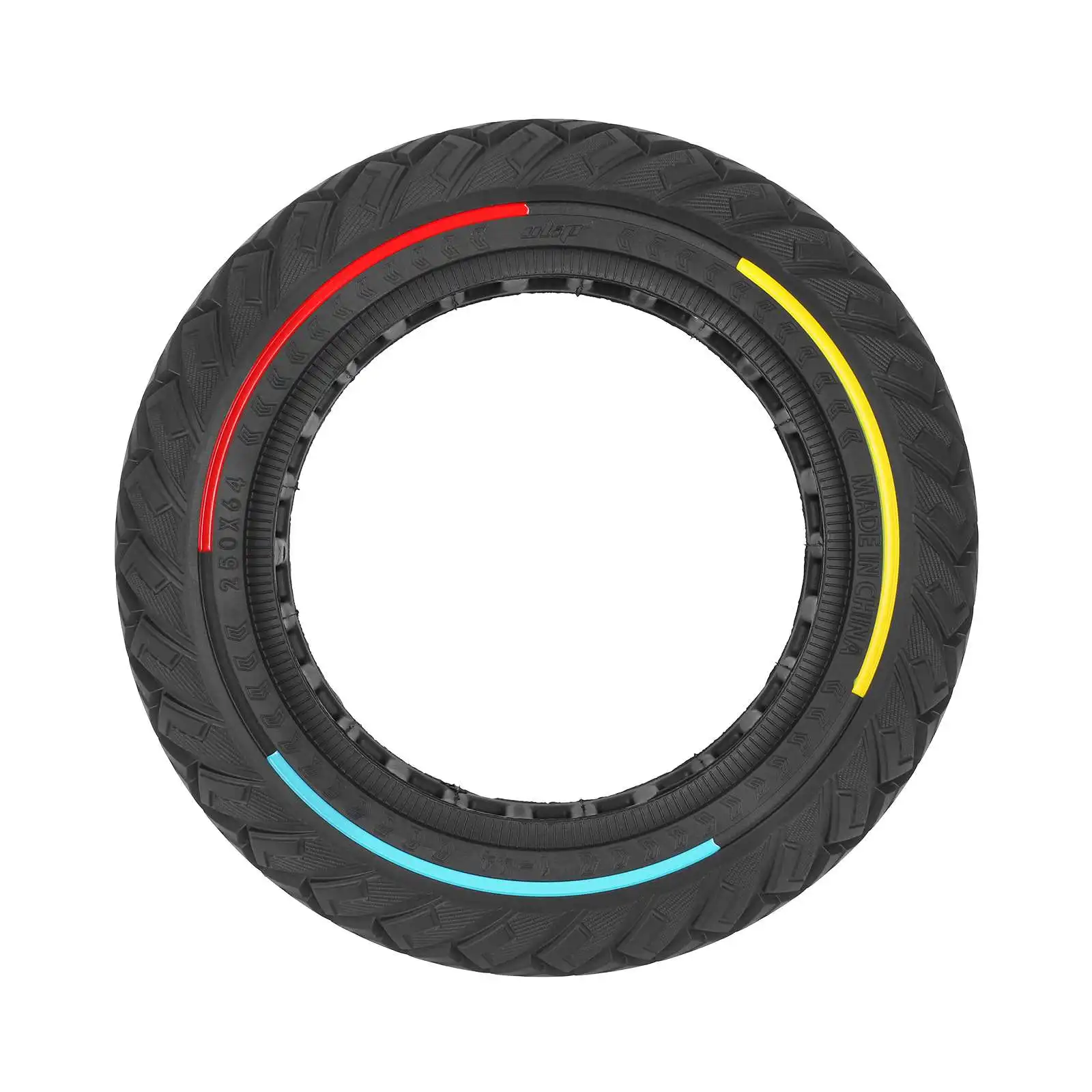 Ulip 250*64 off-road solid tire with three colors circle Repair Spare Parts Wheels for XIAOMI 4 Ultra NAVEE S65 E-scooter