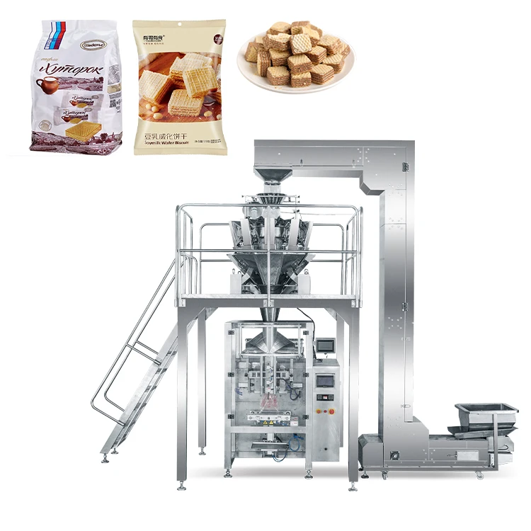 factory directly Hot sale  High speed potato chips biscuit small pouch granule chips packing machine for snack food