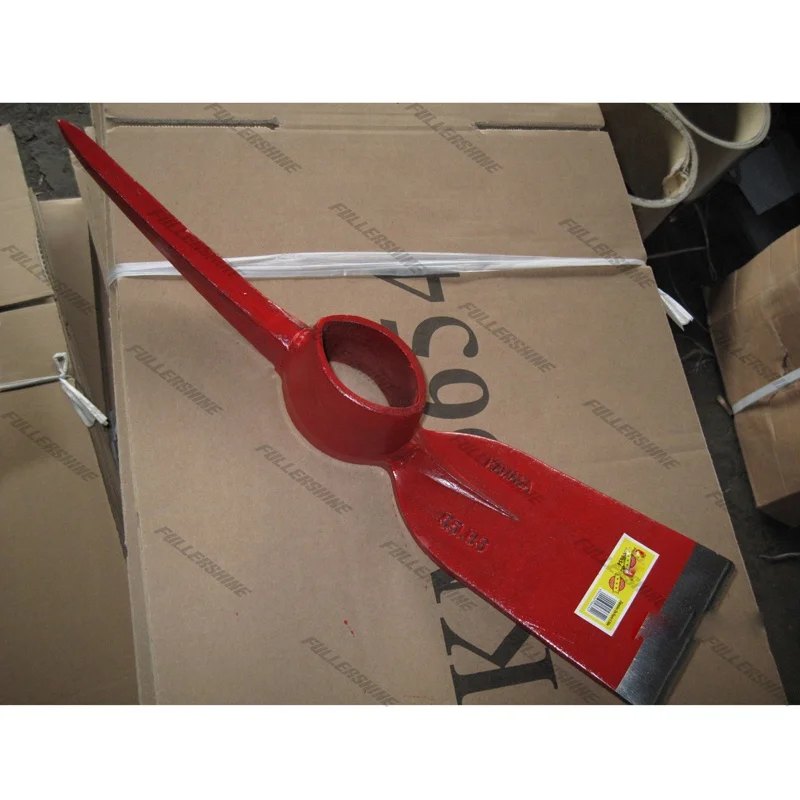
factory high quality Carton Steel Pickaxe P406 for garden and farm digging P406/P407/P429 