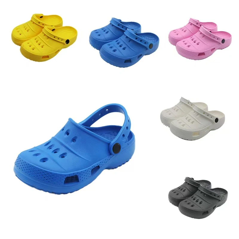 Boys and girls non-slip lightweight breathable clogs sandals kids clogs